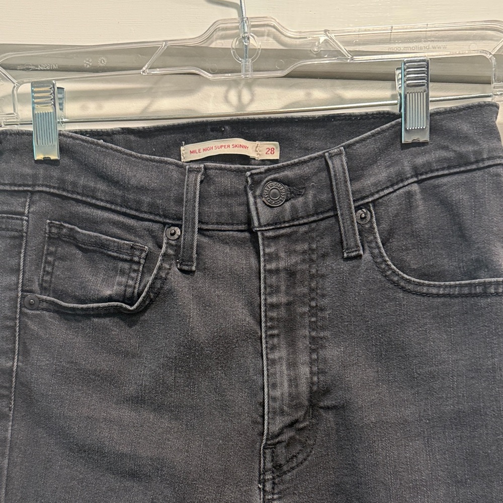 Levi's Black Skinny Jeans — High-Rise Women’s Fit